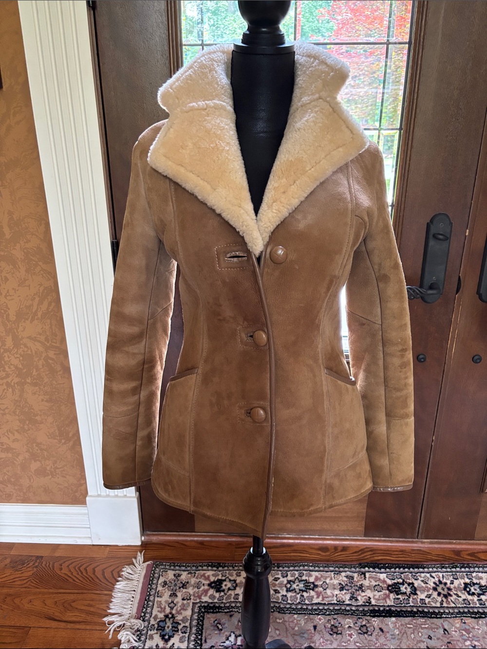 Vintage Australian sheepskin coat
